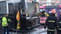 Тролейбус загорівся у Чернівцях