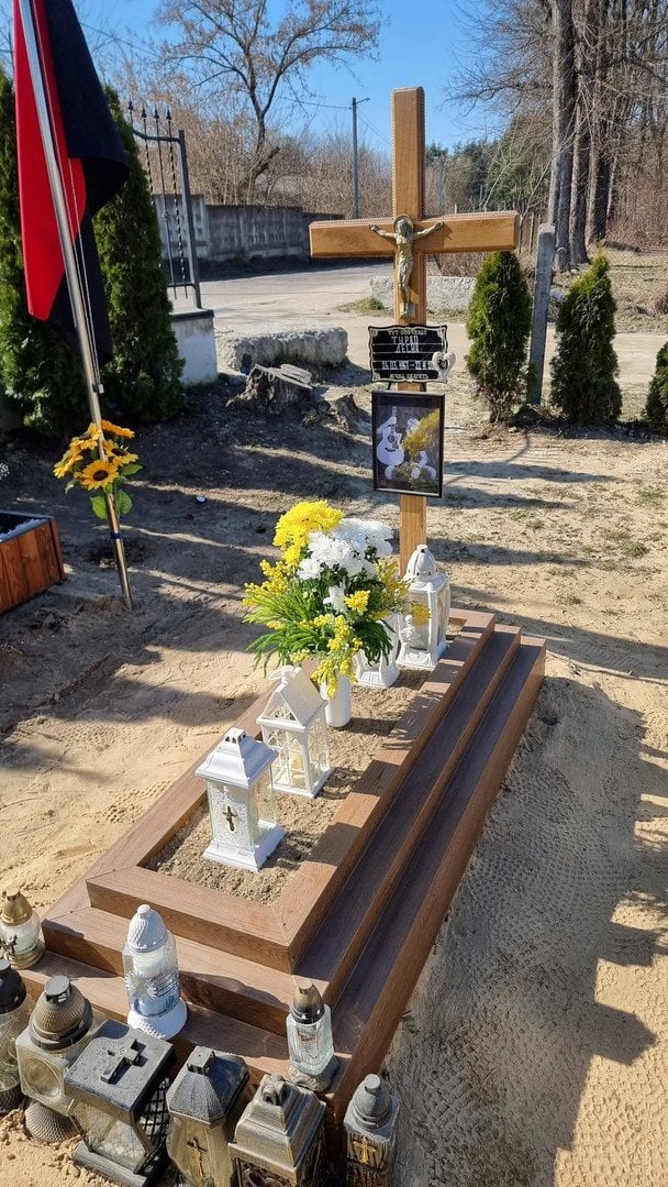 Могила Олега Турка / © instagram.com/oleg.turko