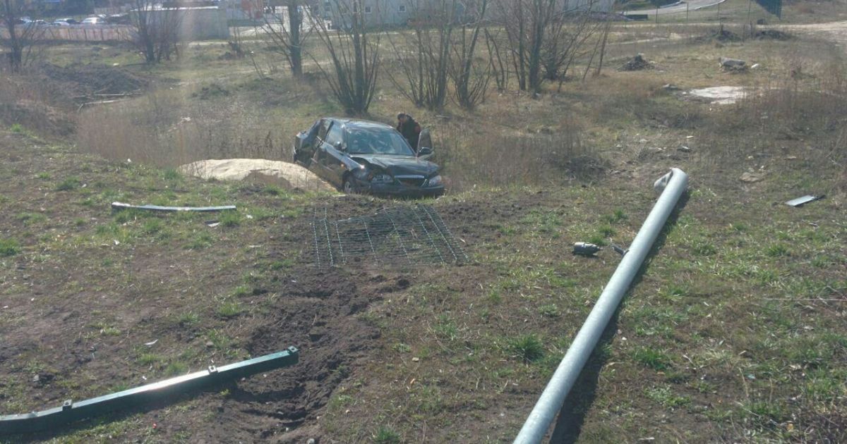 У Києві сталася ДТП із п&#039;яним водієм