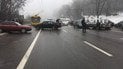У Києві на бульварі Дружби народів зіткнулось сім авто: рух паралізовано