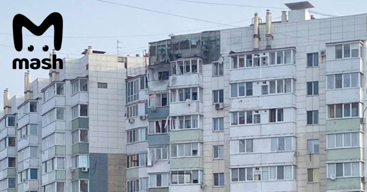 Пошкодження в Бєлгороді 21 березня після обстрілу / Фото: російські телеграм-канали
