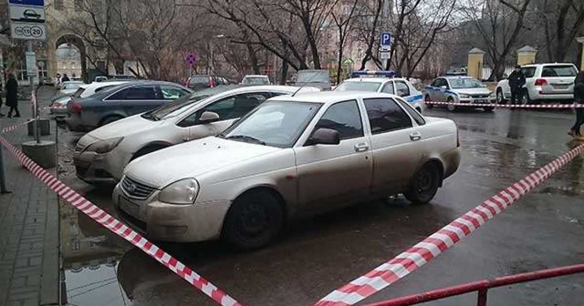 Автомобіль, на якому могли їхати вбивці Нємцова