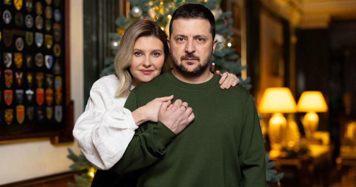 Владимир и Елена Зеленские