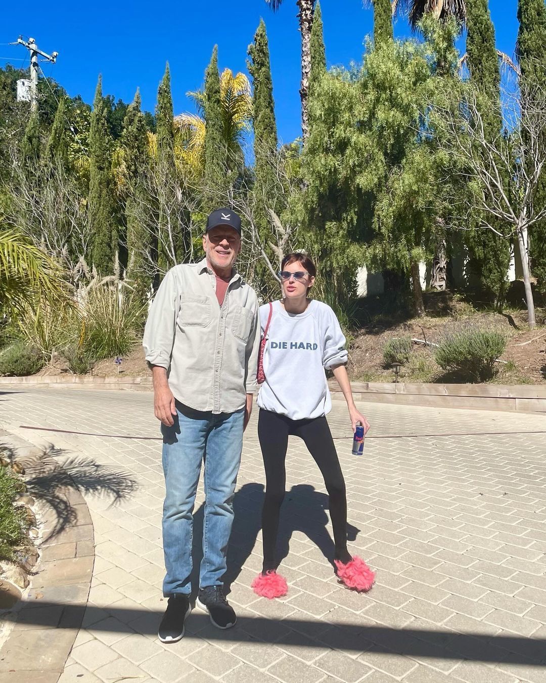 Брюс Уиллис и Таллула Уиллис / © instagram.com/buuski