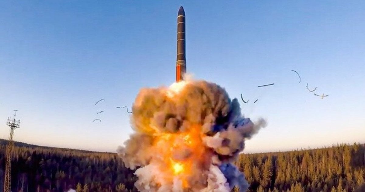 Пуск РС-24 "Ярс"