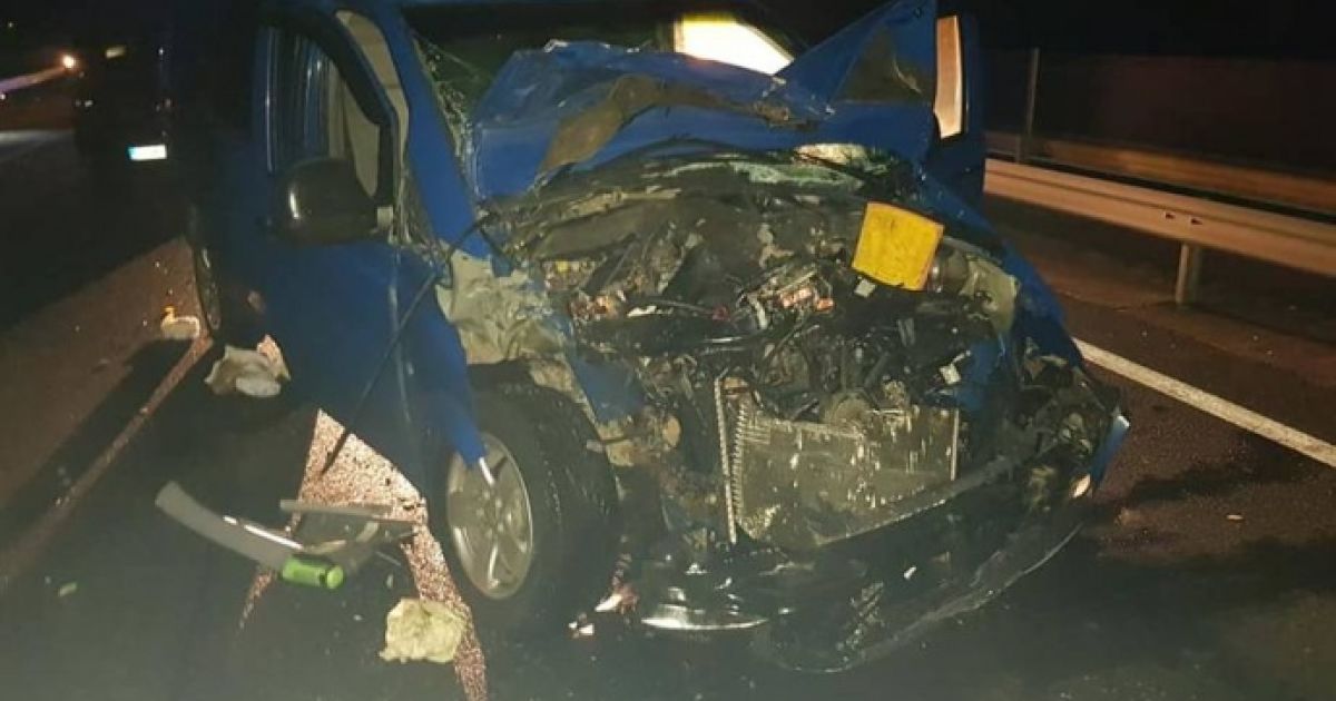 Фото з місця аварії / © bpiautosok.hu