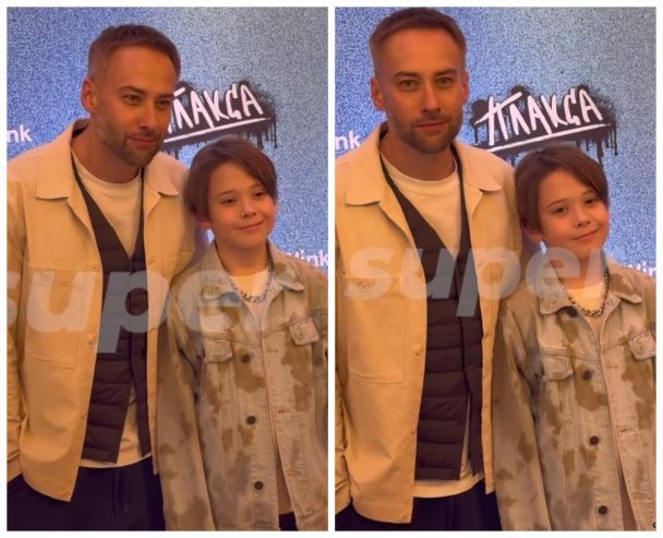 Дмитрий Шепелев с сыном от Жанны Фриске