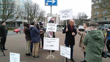 Родичі MH17 під судом у Гаазі_1 / © Taras Korniyuk/facebook