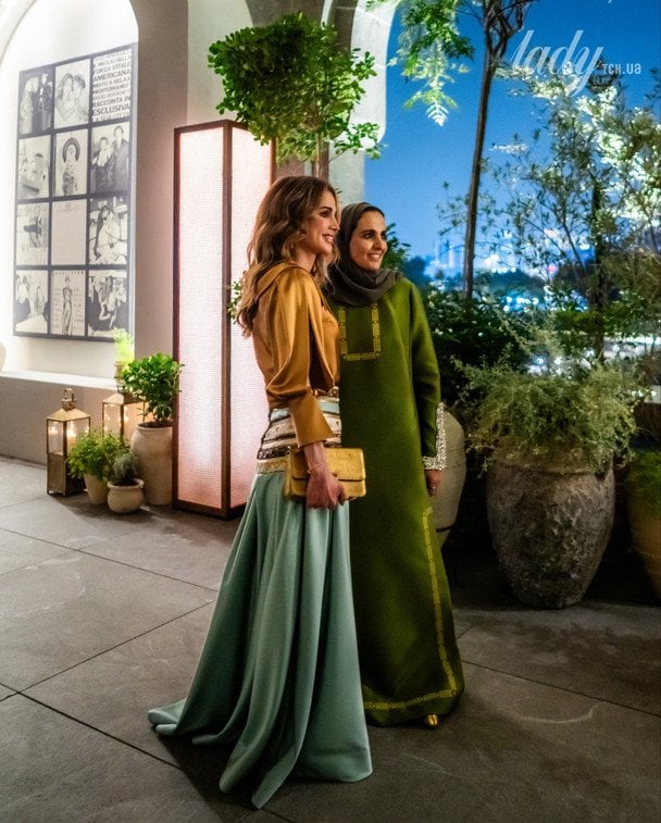 Королева Ранія з шейхою / © Instagram королеви Ранії