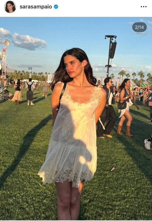 Сара Сампайо / © Instagram Сари Сампайо