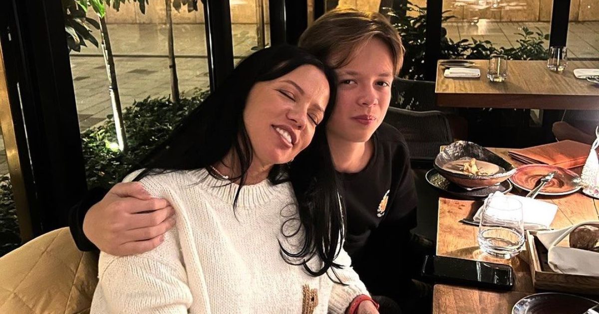 Ірина Горова з сином