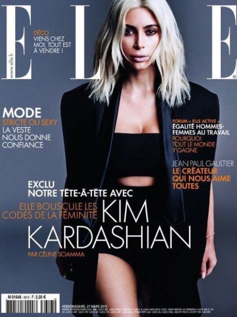 Ким Кардашьян для журнала Elle / © 