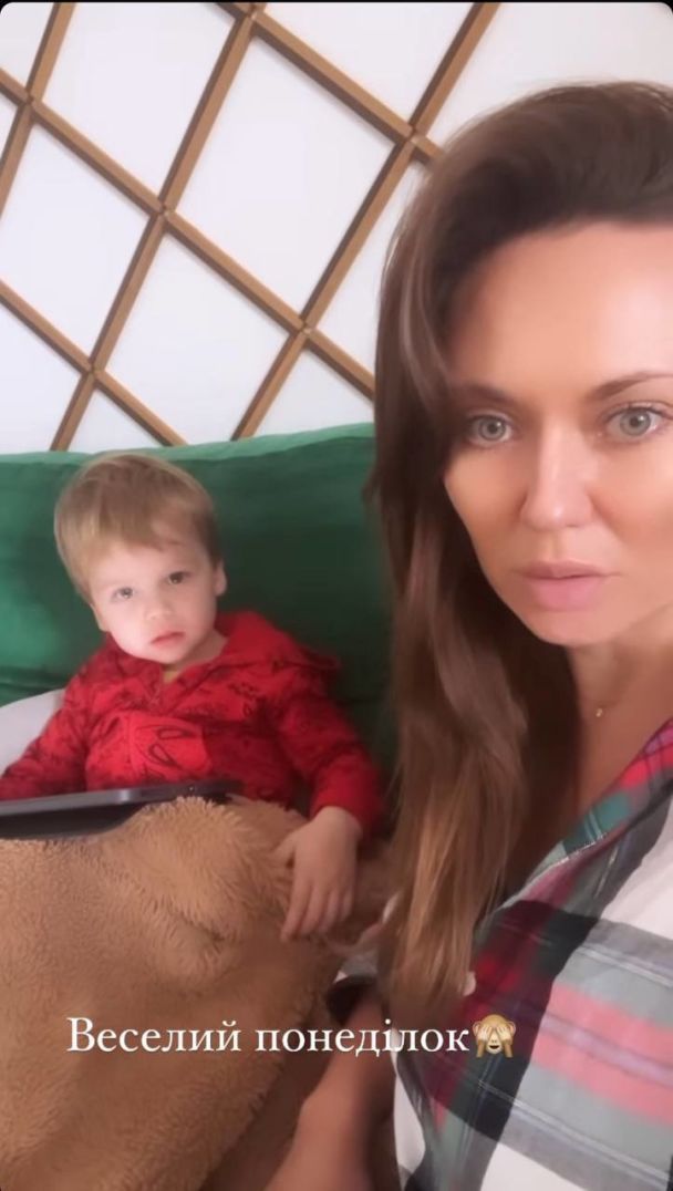 Анна Саліванчук розповіла про самопочуття сина / © instagram.com/salivanchuk.anna
