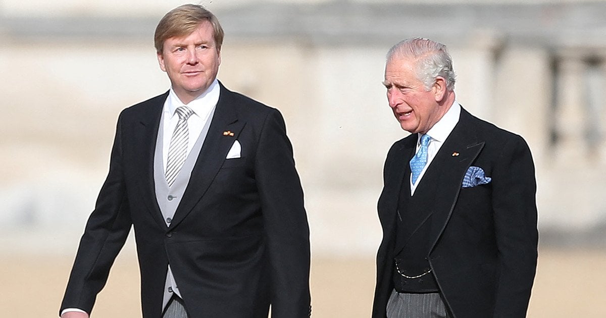 Король Виллем-Александр и король Чарльз III