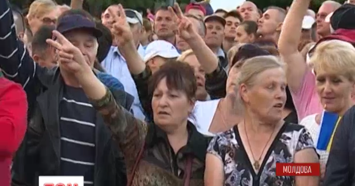 В Молдове продолжаются акции протеста