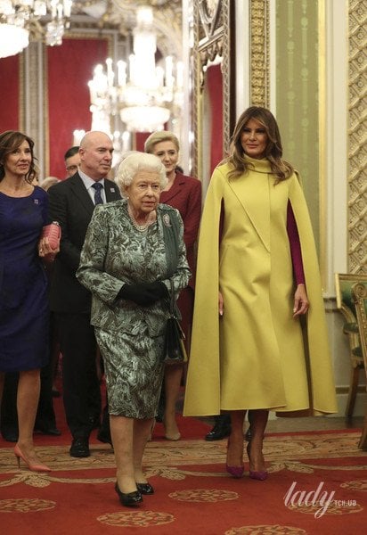 Королева Елизавета II и Мелания Трамп / © Associated Press
