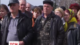Жители Корсунь-Шевченковского на три часа перекрыли движение по дороге Киев-Изварино