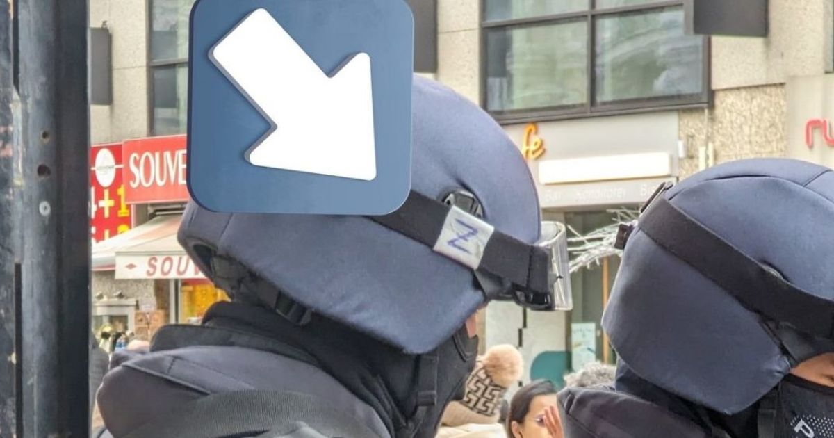 В Австрії помітили поліцейського з літерою "Z": стали відомі цікаві подробиці