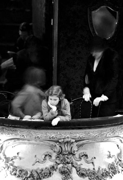 Принцесса Елизавета в ложе герцогини на пантомиме