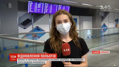 Украина и Турция возобновляют авиарейсы
