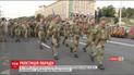 В столице прошла репетиция военного парада ко Дню Независимости