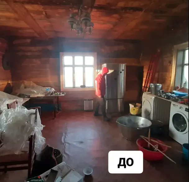  Хата у Карпатах — «До» / Фото: instagram.com/siesta.v.karpatah
