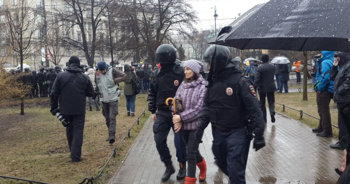 протест РФ / © Twitter/Destroyer‏