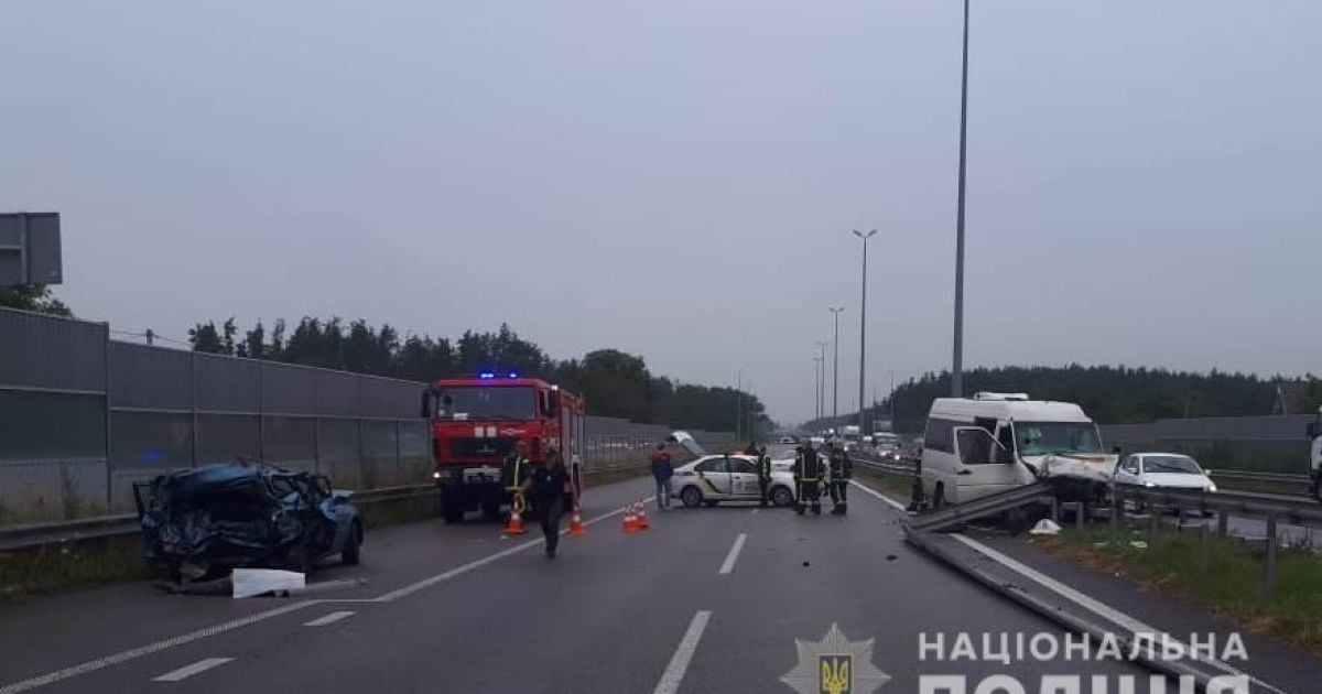 У поліції уточнили кількість постраждалих унаслідок масштабної ДТП під Києвом