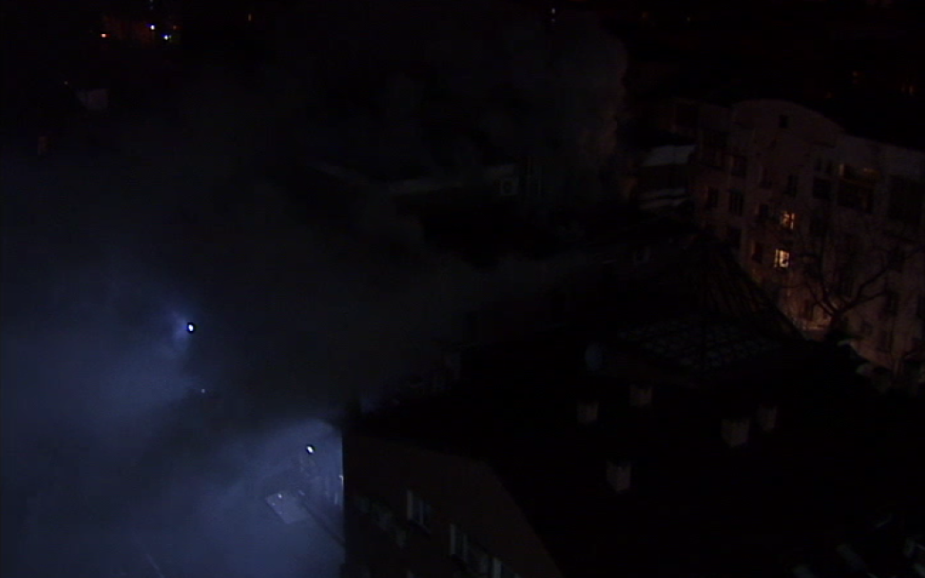 Пожежа спалахнула глибоко вночі / © ТСН.ua