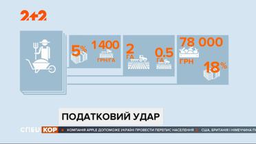 Нові податки: удар по селу, забудовниках, малому та великому ресурсному бізнесу