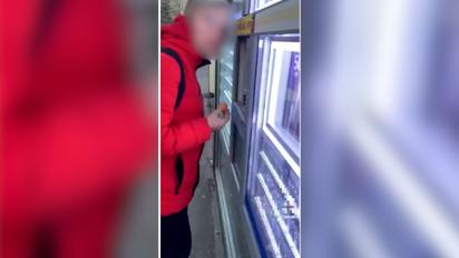 У Дніпрі тіктокер задля переглядів зняв відео, де їв яблуко і плював ним у продавців 