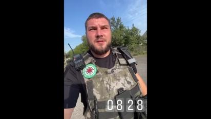 Волонтеры во время эвакуации гражданских из Донецкой области наткнулись на солдата армии РФ