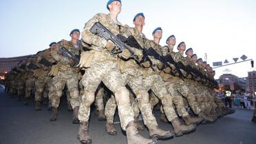Репетиція параду до Дня Незадежності_14 / © УНИАН