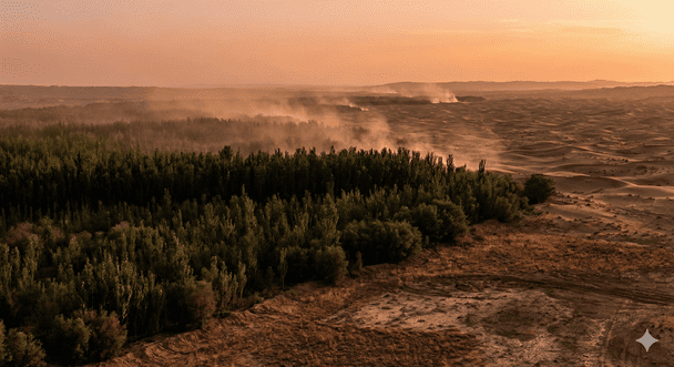 Как миллиарды новых деревьев оставили часть Китая без воды: тревожное исследование