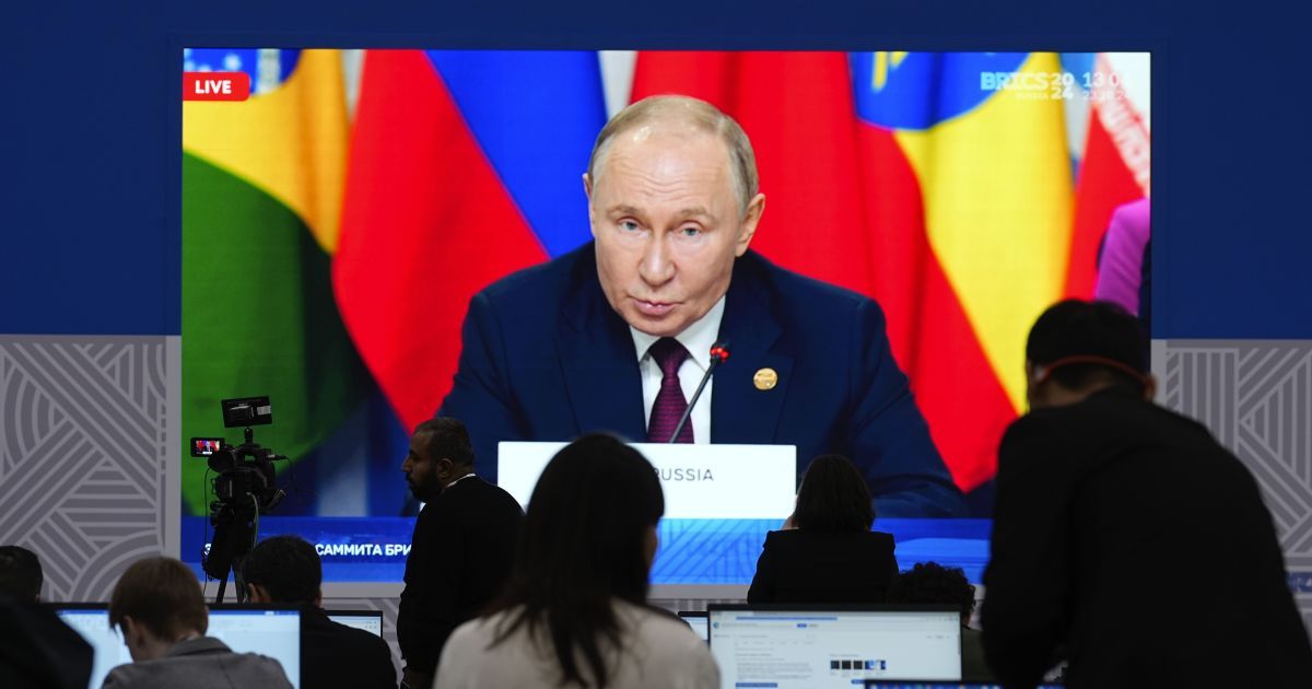 Виступ Путіна на саміті БРІКС
