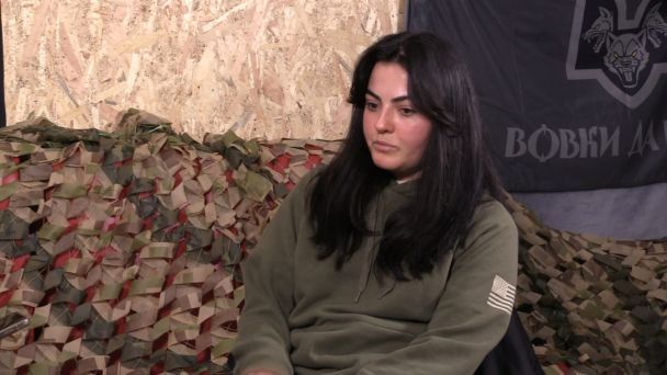 Командирка медичної служби «Ульф» Аліна Михайлова / © ТСН.ua