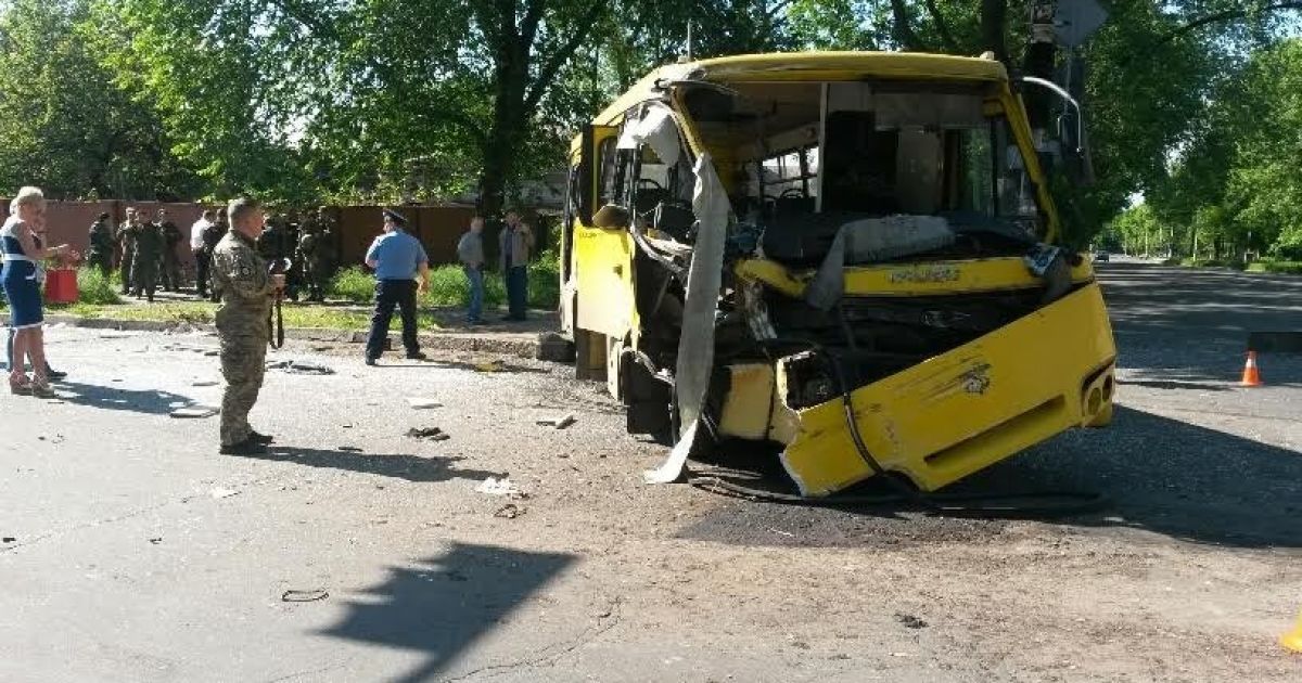 Автобус Маріуполь ДТП військові_4 / © 0629.com.ua