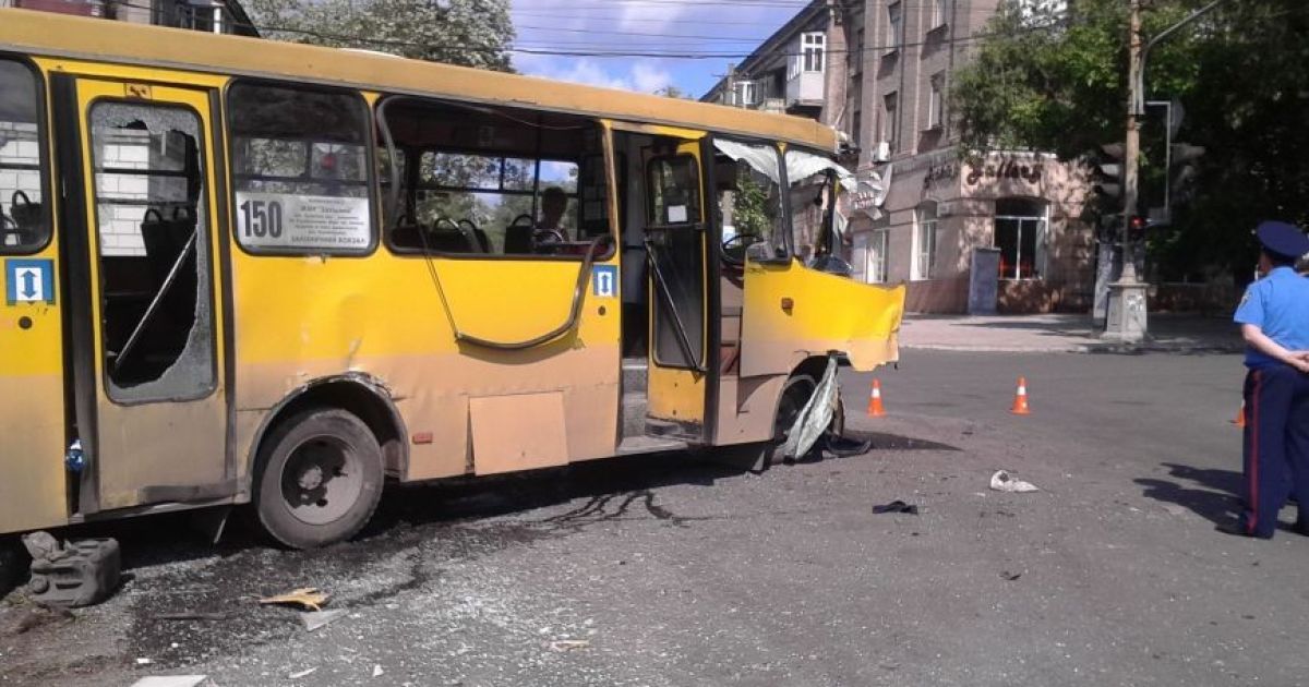 Автобус Маріуполь ДТП військові_3 / © 0629.com.ua