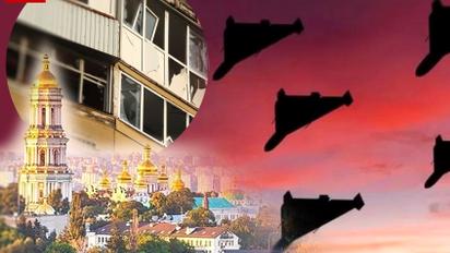 Атака дронів на центр столиці 5 жовтня