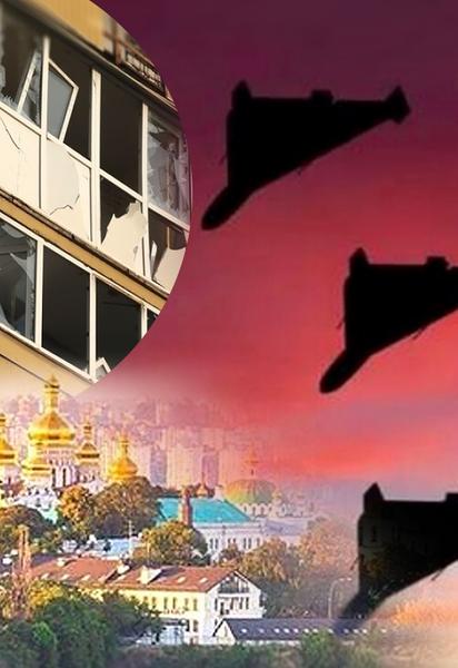 Атака дронів на центр столиці 5 жовтня