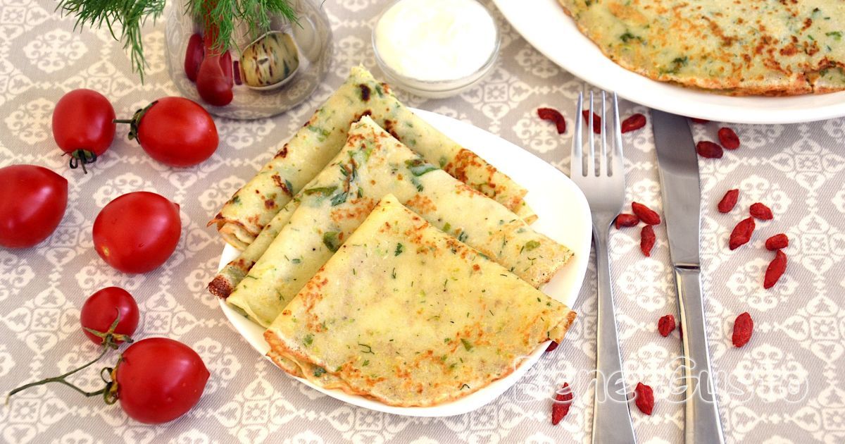 Рецепт кабачковых блинов