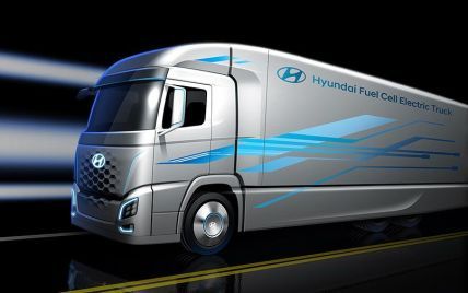 В Hyundai показали тизер водородного грузовика