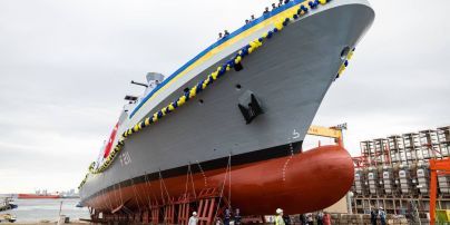 Туреччина виготовила для ВМС України корвет "Гетьман Іван Мазепа"