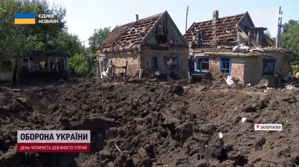 Российские военные попали ракетами С-300 по Кушугумской общине