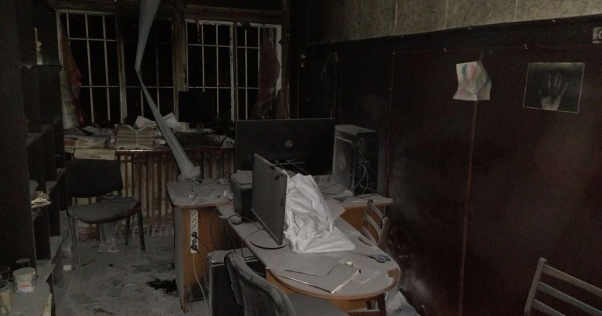 В Одеській області підпалили редакцію газети: фото