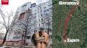 Тот самый дом в Белгороде, где удерживали в рабстве харьковчанку. Коллаж ТСН.ua