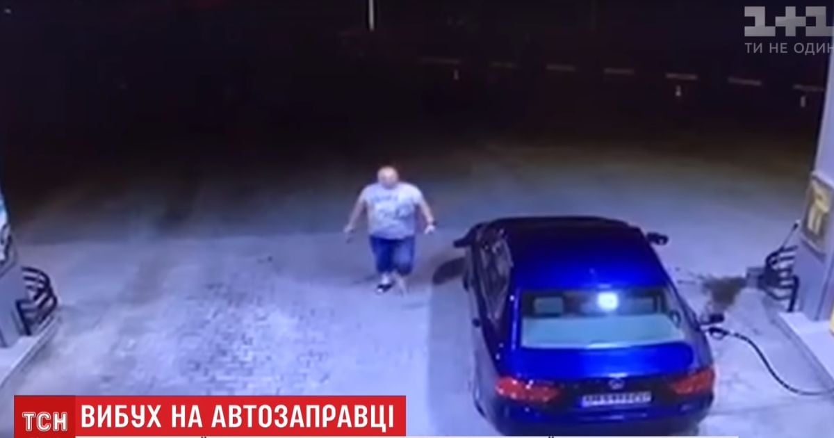 Поліція знайшла водія, котрий спровокував пожежу на АЗС біля Києва і втік