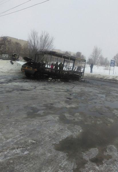 пожежа маршрутка суми_3 / © ВКонтакте/Сумы - лучший город в мире!