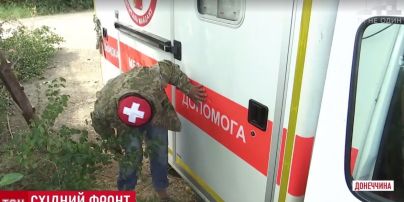 На юге Донецкой области боевики разбили из артиллерии украинский тыловой медпункт