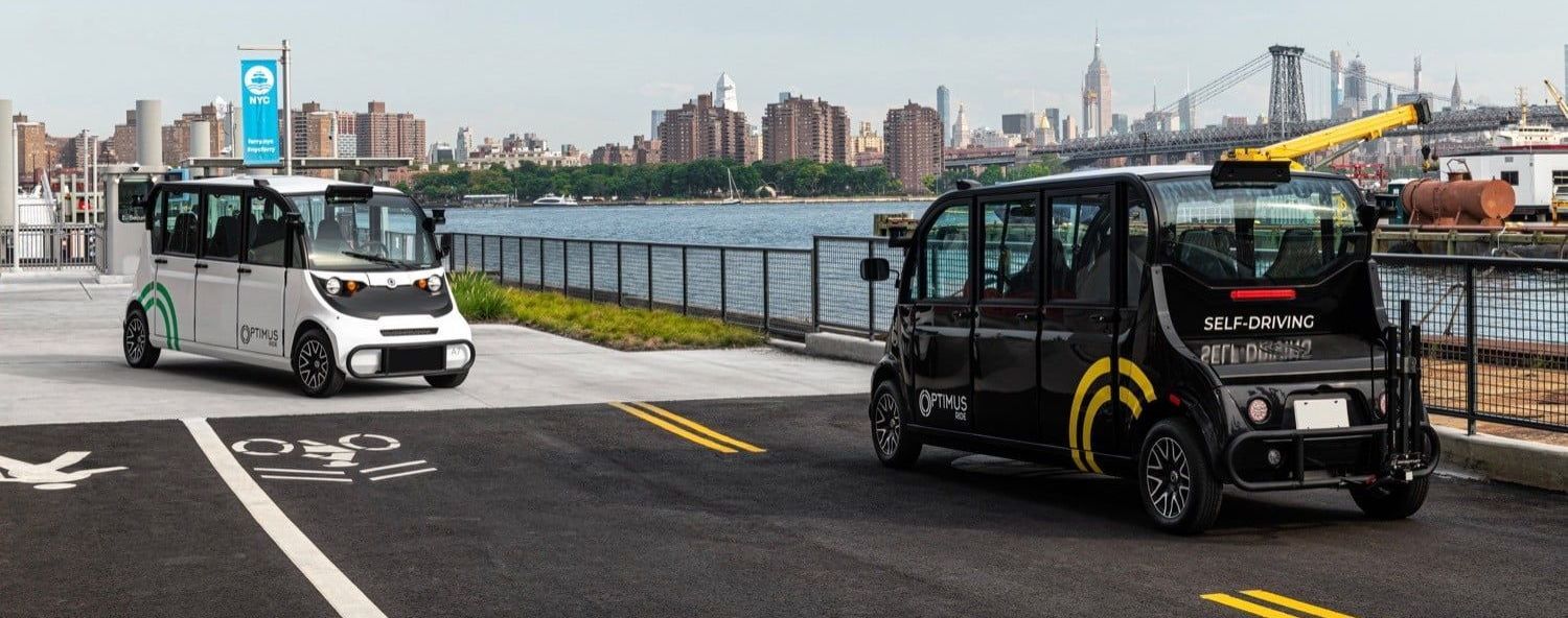 В Нью-Йорке запустили бесплатное беспилотное такси